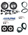 Alpine SXE-1750S SXE-1025S Kit Speakers Opel Astra H 05 Corsa D 06 16+10CM. Fixed Price $151.36.