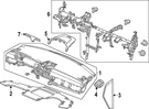 Genuine Honda Speaker Grille 77130-3A0-A01ZA. Fixed Price $15.68.