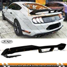 2015-23 Ford Mustang Dh Performance Gloss Black Spoiler W/ Smoke Gurney Flap. Fixed Price $185.99.