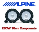 Alpine 16CM 2-WAY Car Door 6.5" Inch Component Speakers Tweeters SXE-1750S. Fixed Price $72.91.