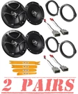Jvc CSJ620 300W Front Door /rear Deck Speakers Kit For 2006-2021 Honda Civic. Fixed Price $139.99.