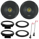 Kicker 46CSC654 6.5" Speakers + Adapter & Wire Harness For Gm Vehicles. Fixed Price $110.49.