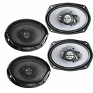 2 Pairs Kenwood KFC-6965S 6X9" 800 Watt 3-WAY Coaxial Speakers / 4. Fixed Price $119.99.