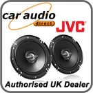 Jvc CS-J620X 16CM 6.5" 300W 2-WAY Car Stereo Audio Speakers Door Shelf New Pair. Fixed Price $33.51.