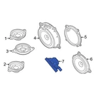 Mazda KD4766960 Front Speaker. Fixed Price $40.66.