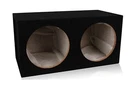 Belva MDFD12 Dual 12-INCH Car Subwoofer Box Sealed 3/4-INCH Prelined Poly.... Fixed Price $150.38.