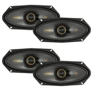 Kicker 51KSC41004 4X10" 150W 4-OHM 2-WAY Thin-mount Car Audio Speakers (qty 4). Fixed Price $221.92.
