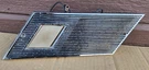 1965 Ford Galaxie 500 Chrome Left Rear Sail Panel Courtesy Light & Speaker Cover. Fixed Price $40.00.