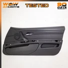 07-13 Bmw E93 335I 328I Front Right Passenger Side Door Panel Black Oem. Fixed Price $88.69.