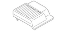 Genuine Nissan Radio Amplifier Cap 28073-6RZ2A. Fixed Price $15.73.