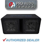 44DL7S122 Kicker 12" Solobaric Subwoofer Dual Loaded Enclosure Ported 1500W. Fixed Price $849.99.