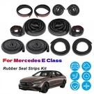 Door Rubber Seal Strips Weather Draft Noise Reduction Kit For Mercedes Class. Fixed Price $59.98.