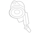 Genuine Mazda Rear Speaker N270-66-960. Fixed Price $138.31.