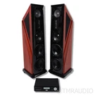Legacy Audio Aeris Floorstanding Speakers; Rosewood W/ Black Pearl. Fixed Price $15999.00.
