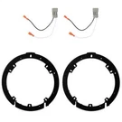 Metra 82-VW1 6.5" Aftermarket Speaker Adapter Combo Kit Front For Volkswagen. Fixed Price $23.95.