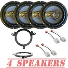 PS-65 300W Front-rear 6.5" Speaker Upgrade Package For 2007-2017 Jeep Wrangler. Fixed Price $137.99.