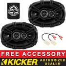 Kicker 43DSC69304 6"X9" Oem Speaker Replacement Kit For Dodge Charger 2011-23. Fixed Price $119.99.