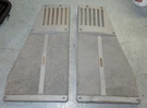 1992-1996 Corvette Speaker Covers, Gray, Rear, Rh & Lh, Gm 10238610, 10238609. Fixed Price $36.99.