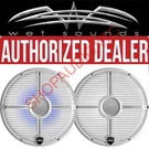 Wet Sounds Recon 8-XWW-RGB 8" Speakers With White Grilles Leds 70 Rms. Fixed Price $474.99.