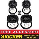 Kicker DSC6504 6.5"+6X9" DSC69304 Oem Speaker Full Kit Ford F-150 2015-2024. Fixed Price $204.98.