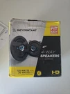 Scosche HD4004SD 4-WAY 4" Speaker Set 120W PEAK/30W Rms Per Nib. Fixed Price $15.00.