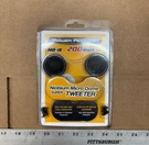 Power Acoustik NB-18 Niobium Micro Dome Super Tweeter Pair 200W New Sealed. Fixed Price $20.00.