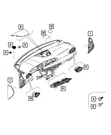 Genuine Mopar Speaker Grille 7MT90LXHAA. Fixed Price $104.83.