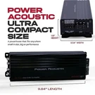 Power Acoustik MICRO4-2500D 4-CHANNEL 2500W Class-d Compact Motorcycle Amplifier. Fixed Price $99.00.