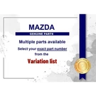 Genuine Mazda Grill Speaker Part No. NH54-68-4W1B (NH54684W1B). Fixed Price $98.02.