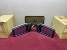 Mercedes Benz Ulo W126 Outside Rear View Mirrors A1268104516 & A1268107416 Nos. Fixed Price $1800.00.