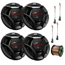4X Jvc 6.5" 300 Watt 2-WAY Car Audio Speakers W/wire, Harness Ford Vehicles. Fixed Price $198.00.