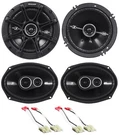 Front+rear Kicker Dsc Factory Speaker Replacement For 99-04 Jeep Grand Cherokee. Fixed Price $204.98.