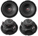 Pyle 12" 6400W 4-OHM Dvc Car Stereo Power Audio Subwoofer Set, 4PK PLPW12D. Fixed Price $159.99.