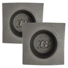 The Install Bay IBBAF80 Inch Round Foam Car Audio Speaker Baffles (pair) 8". Fixed Price $10.95.