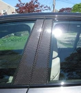 Real Carbon Fiber Pillar Posts 6PCS Door Trim For Cadillac Cts 4DR 2014-2019. Fixed Price $111.95.