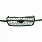 New Front Upper Grille Assembly Black Fits 2003-2007 Chevrolet Silverado 1500. Fixed Price $320.33.