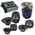 Cadillac Deville 1996-1999 Oem Upgrade Harmony Speakers & HA-A400.4 Amp. Fixed Price $275.95.