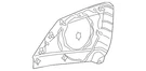 Genuine Mercedes-benz Speaker Grille 209-727-04-88-9051. Fixed Price $277.20.