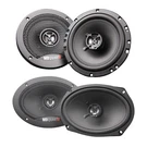 Mb Quart 6X9" 2 Way And Discus 6.5" 3 Car Audio Coaxial Set. Fixed Price $134.99.