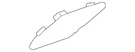 Genuine Volkswagen Speaker Grille 5C6-867-101-82V. Fixed Price $107.61.