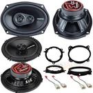 Memphis Audio Car Speakers For Front & Rear Doors 2005-2019 Toyota Tacoma. Fixed Price $180.99.
