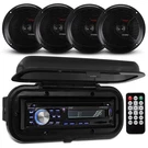 Pyle 6.5 Bluetooth Marine Stereo Radio Receiver & Waterproof Speaker Kit. Fixed Price $111.99.