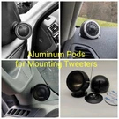 Alpine R-S65C, Aluminum Pods For Tweeters. Fixed Price $75.00.