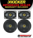 Kicker 46CSC654 + 46CSC464 Series 6.5" & 4X6" 2-WAY Car Speakers Bundle 4-OHM. Fixed Price $148.92.