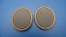 00-02 Jaguar Type Oem Dash Speaker Covers Grills X2 Part # XR83-5404405AC. Fixed Price $20.00.