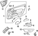 Genuine Mercedes-benz Cover Trim 232-727-30-00-2C41. Fixed Price $270.20.