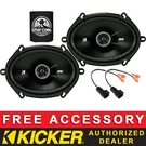 Kicker 43DSC6804 6"X8" Oem Speaker Replacement Kit Ford F-150 1999-2014. Fixed Price $84.99.