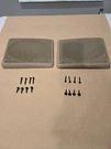 1998-2011 Ford Ranger D/s,p/s Rear Speaker Covers Trim Beige Pair Set Oem. Fixed Price $44.00.