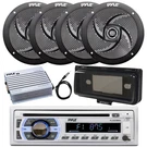 Pyle Bluetooth Cd Radio, Amplifier, Antenna, 4X 4" 100W Speaker, Cover (black). Fixed Price $219.99.