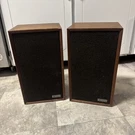 Vintage Singer Model HE4020 3WAY Air Suspension Speakers Works. Fixed Price $89.00.
